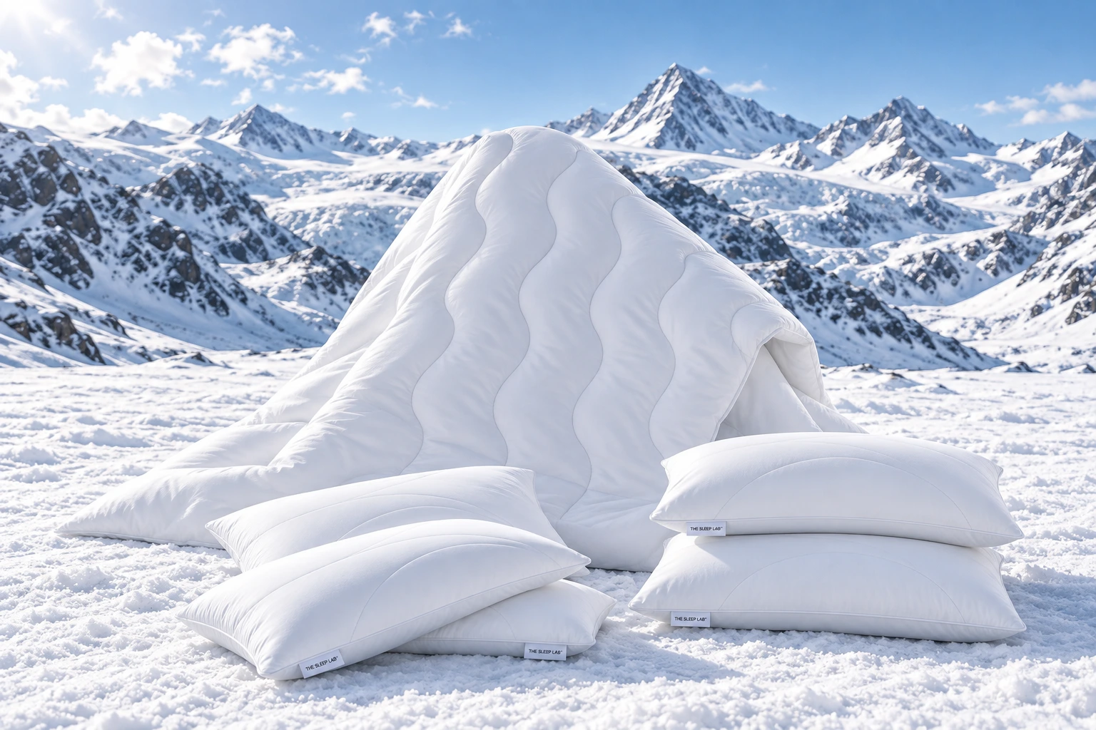 Sleep cooler with CoolTouch® cooling bedding