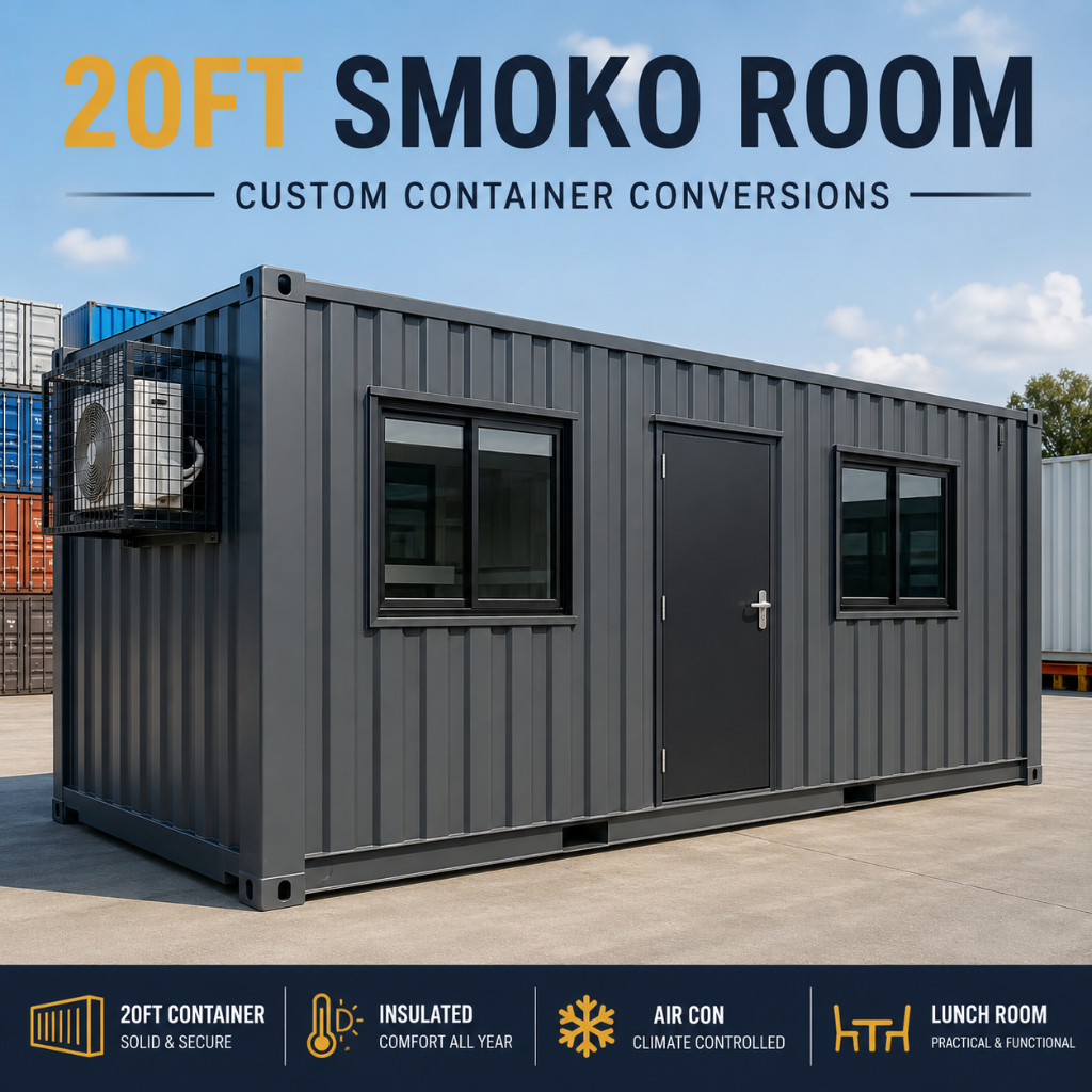 20ft Smoko Room Containers