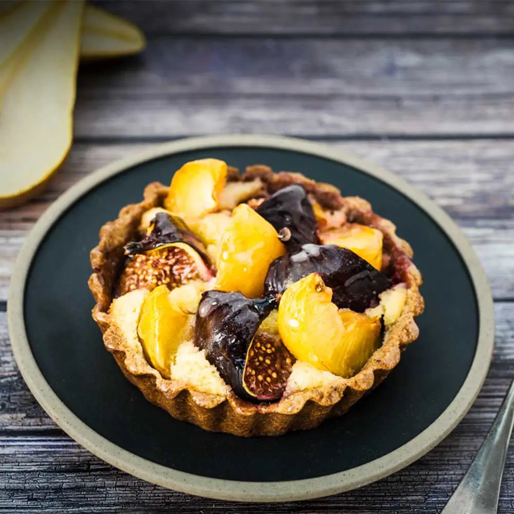 Tarte aux fruits de saison sans gluten
