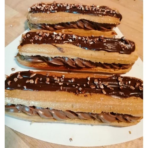 Eclair — pâtisserie sans gluten artisanale à Saint-Malo