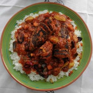 Domoda au poisson — plat sénégalais sans gluten à Saint-Malo