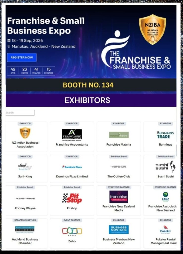 NZIBA at The Franchise & Small Business Expo 2026