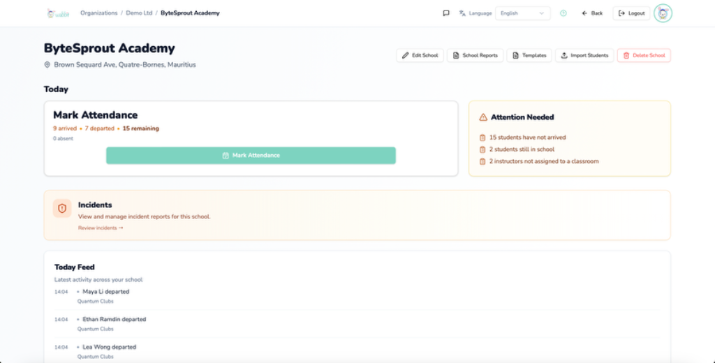 Manager Dashboard
