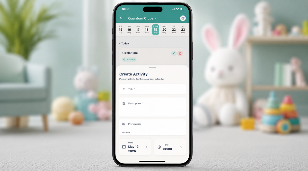 Activities screenshot