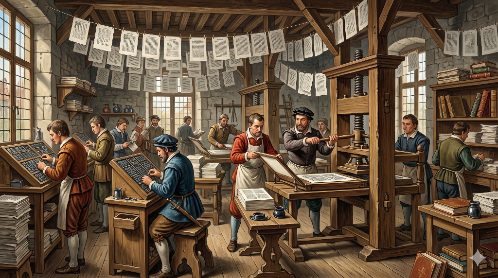 Gutenberg et la première révolution algorithmique