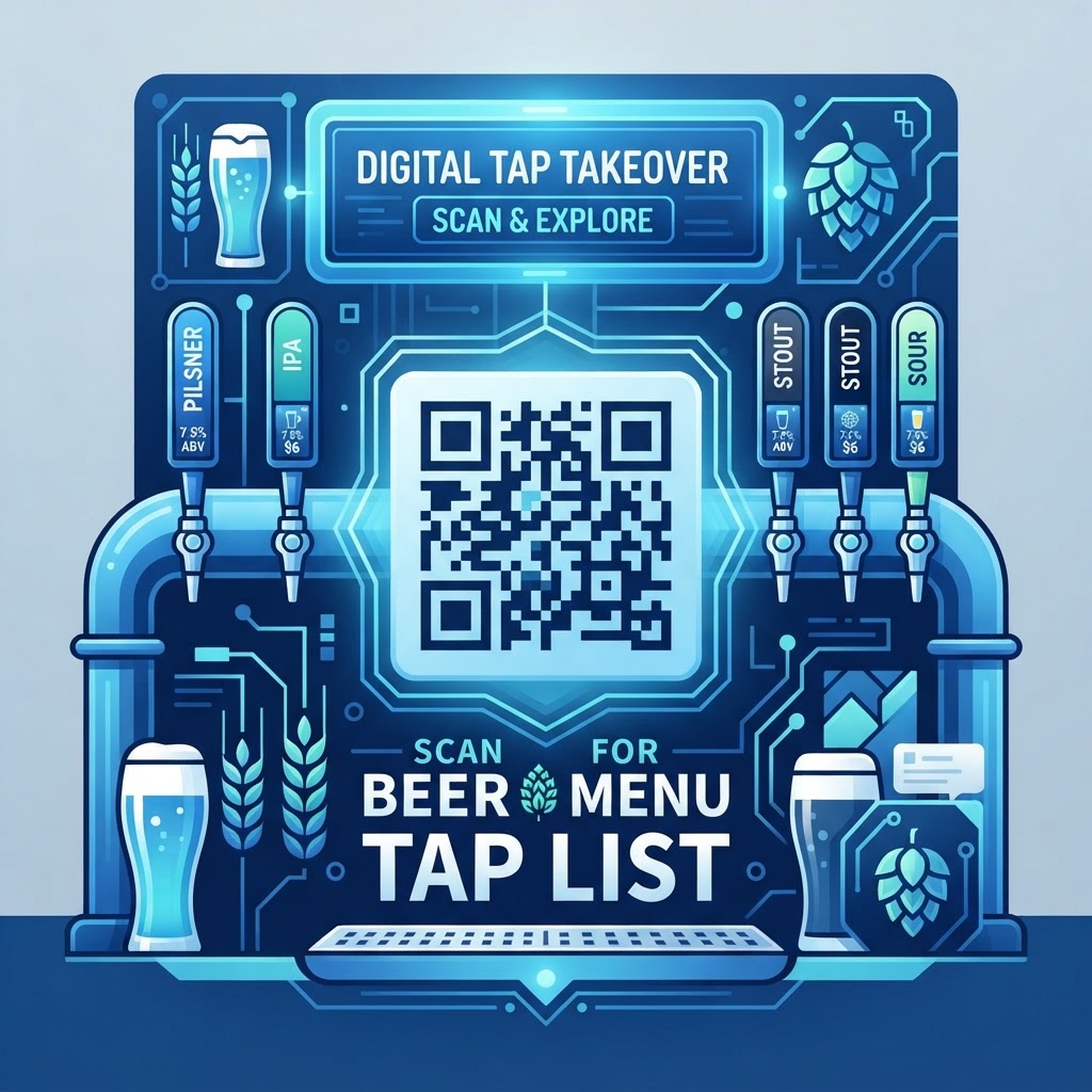 Boost Your Brewery Revenue: How to Create a QR Code for Beer Tap List qr-code-for-beer-tap-list