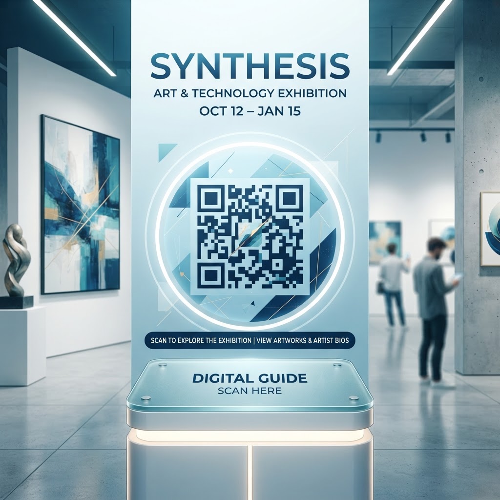 qr-code-for-art-exhibition