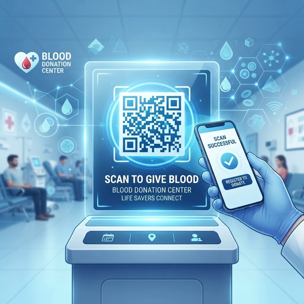 qr-code-for-blood-donation-center