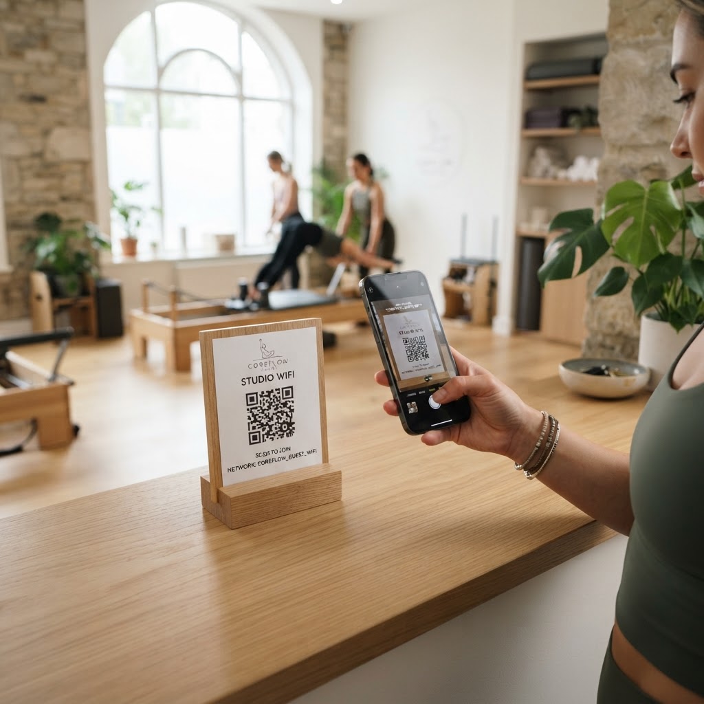 wifi-qr-code-for-pilates-studio