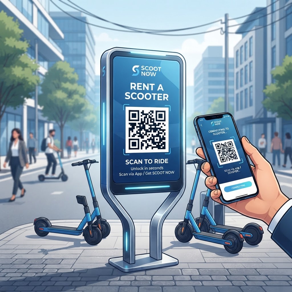 QR Code for Scooter Rental: The Ultimate Guide for 2026 qr-code-for-scooter-rental