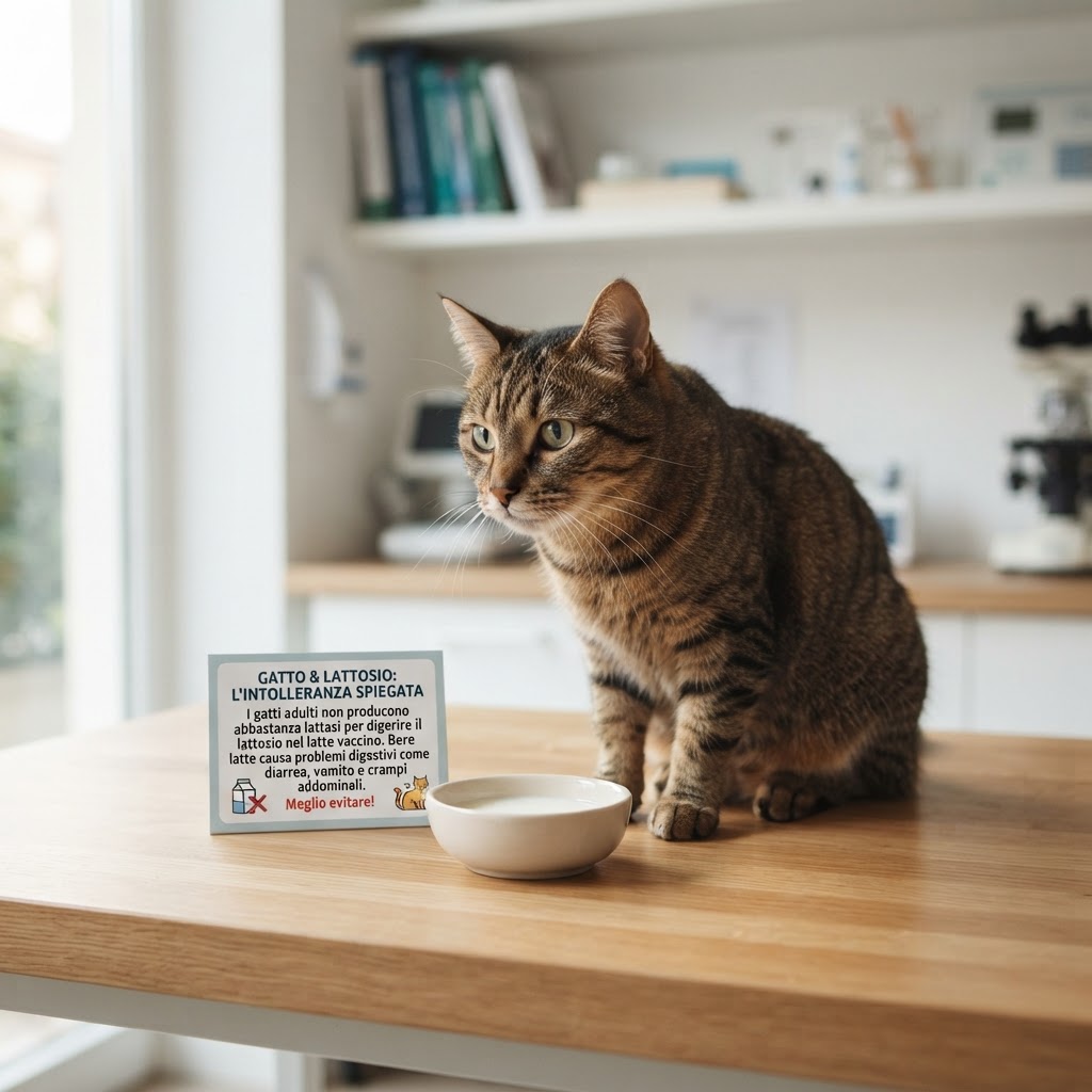 Gatto e Lattosio: Intolleranza Spiegata dal Veterinario