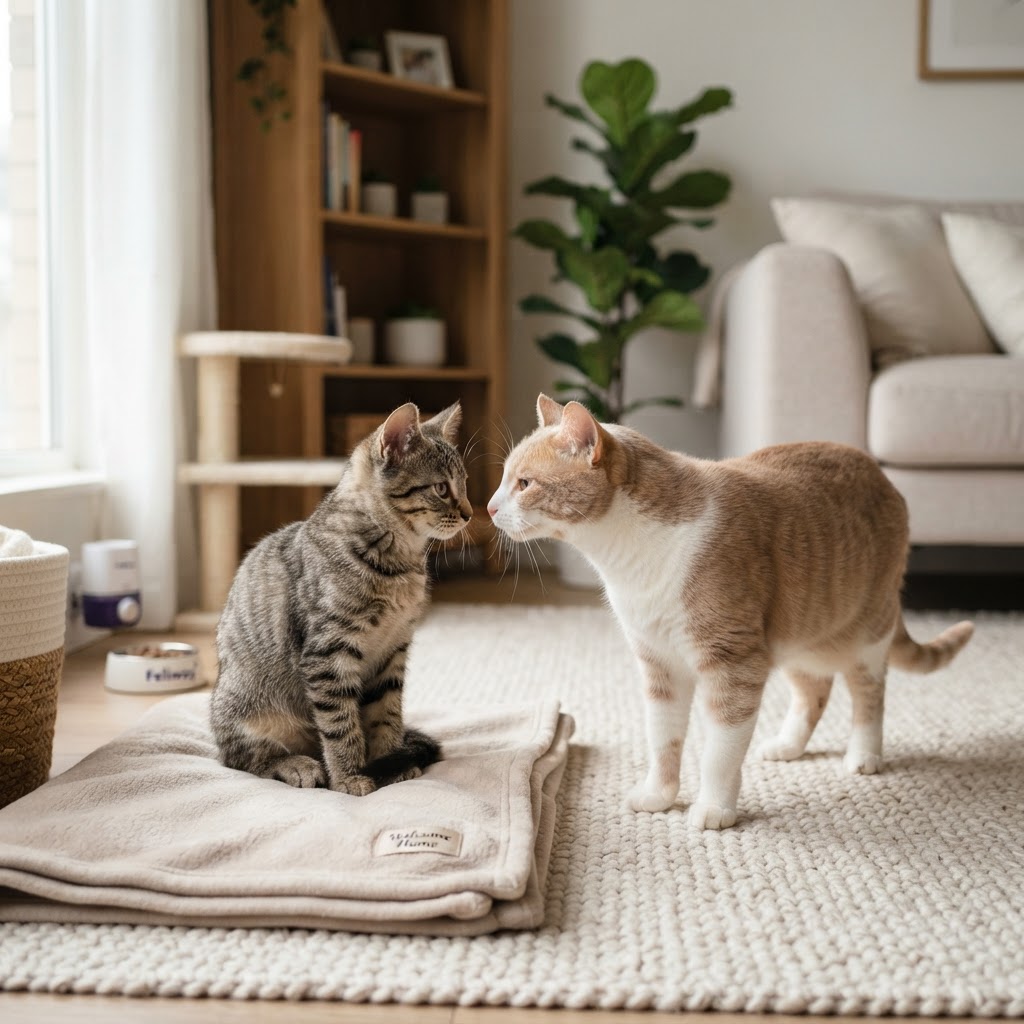 Gatto nuovo in casa: integrazione con altri gatti (Guida Veterinaria)