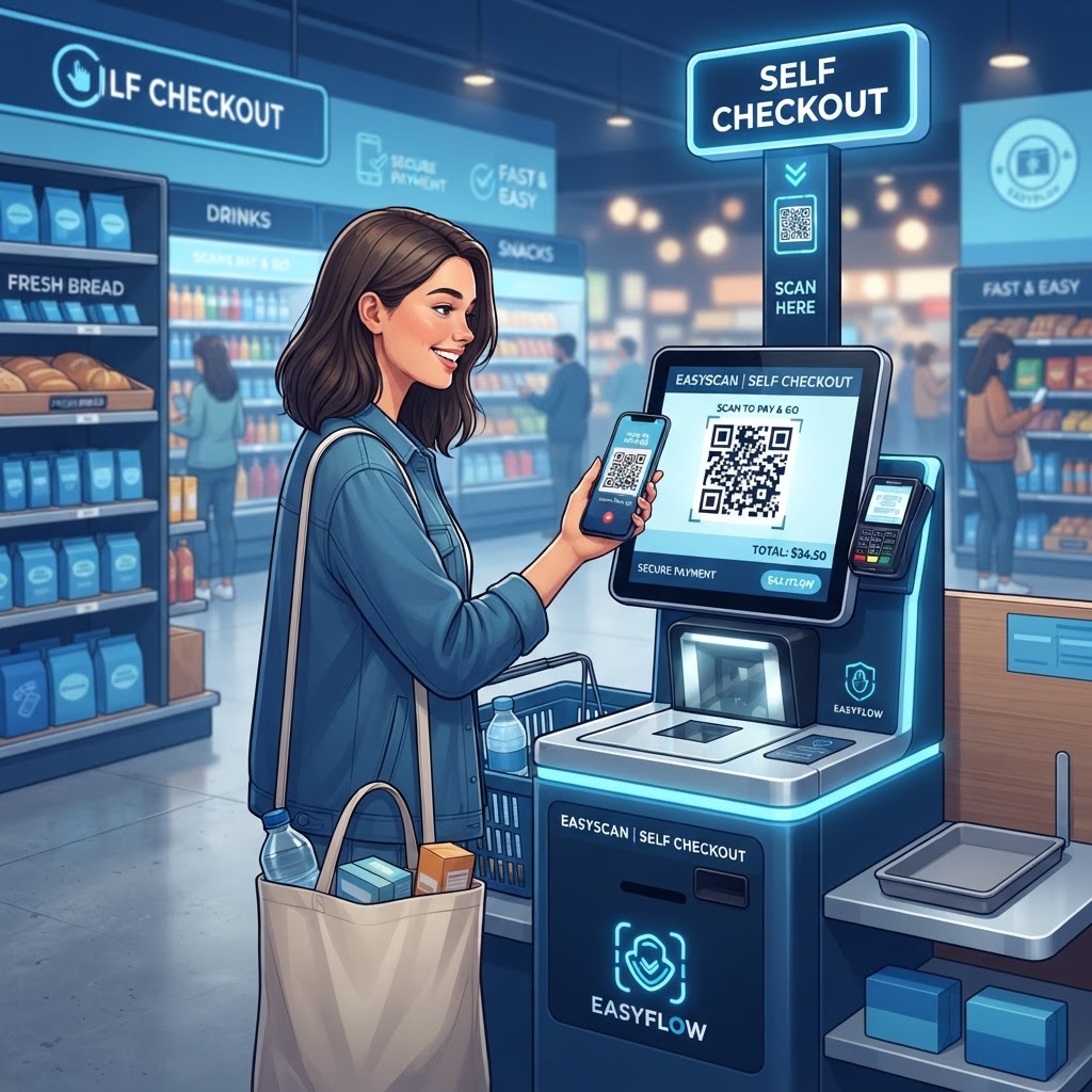 QR Code for Retail Self-Checkout: Streamlining 2026 Customer Journeys qr-code-for-retail-self-checkout