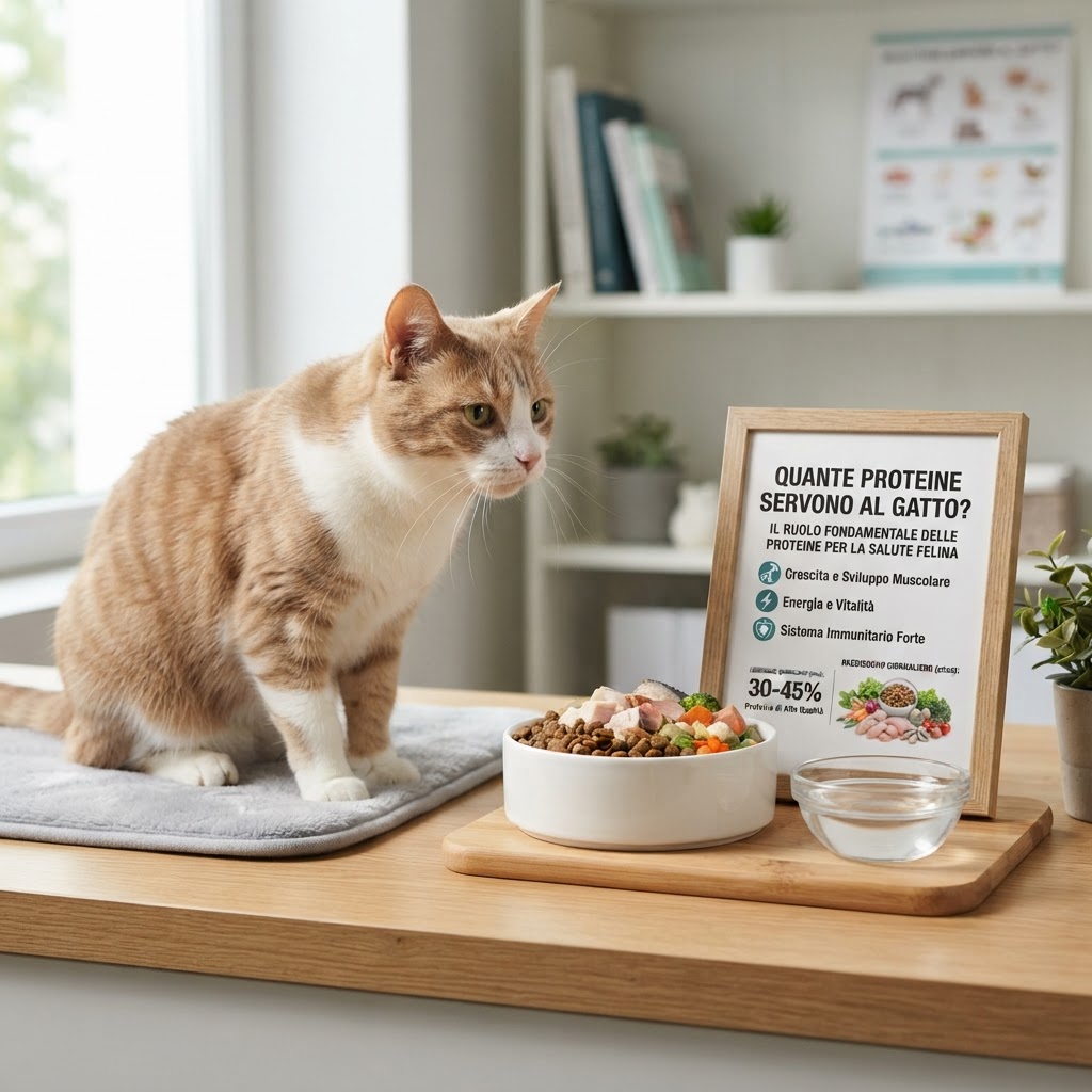 Quante proteine servono al gatto? La guida del veterinario