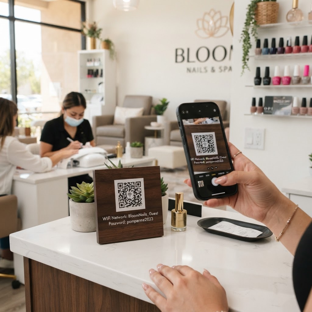 Step-by-Step: Creating a WiFi QR Code for Nail Salon wifi-qr-code-for-nail-salon