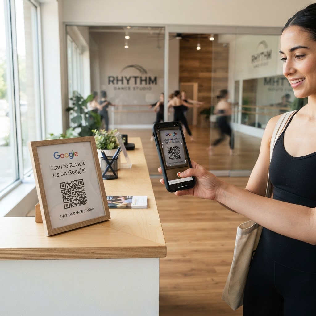 Step-by-Step: Create a Google Review QR Code for Dance Studio google-review-qr-code-for-dance-studio