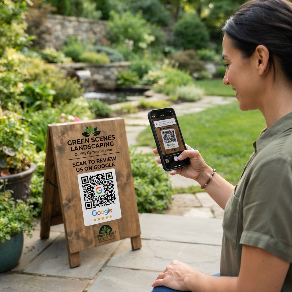 google-review-qr-code-for-landscaper