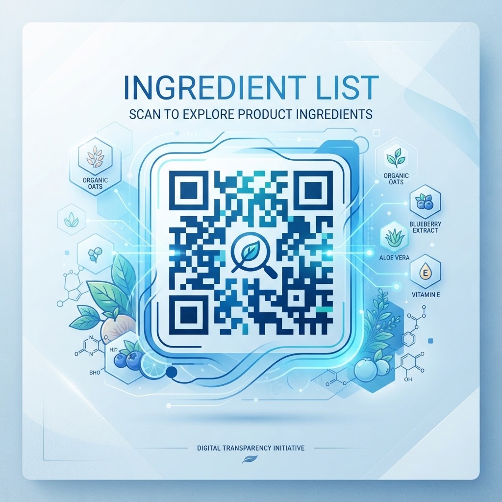 QR Code for Ingredient List: A Guide for Transparent Labeling in 2026 qr-code-for-ingredient-list