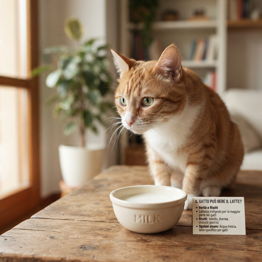 Il gatto può bere il latte? Verità, rischi e consigli veterinari
