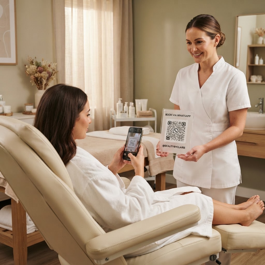Step-by-Step: Creating a WhatsApp QR Code for Beauty Therapist whatsapp-qr-code-for-beauty-therapist
