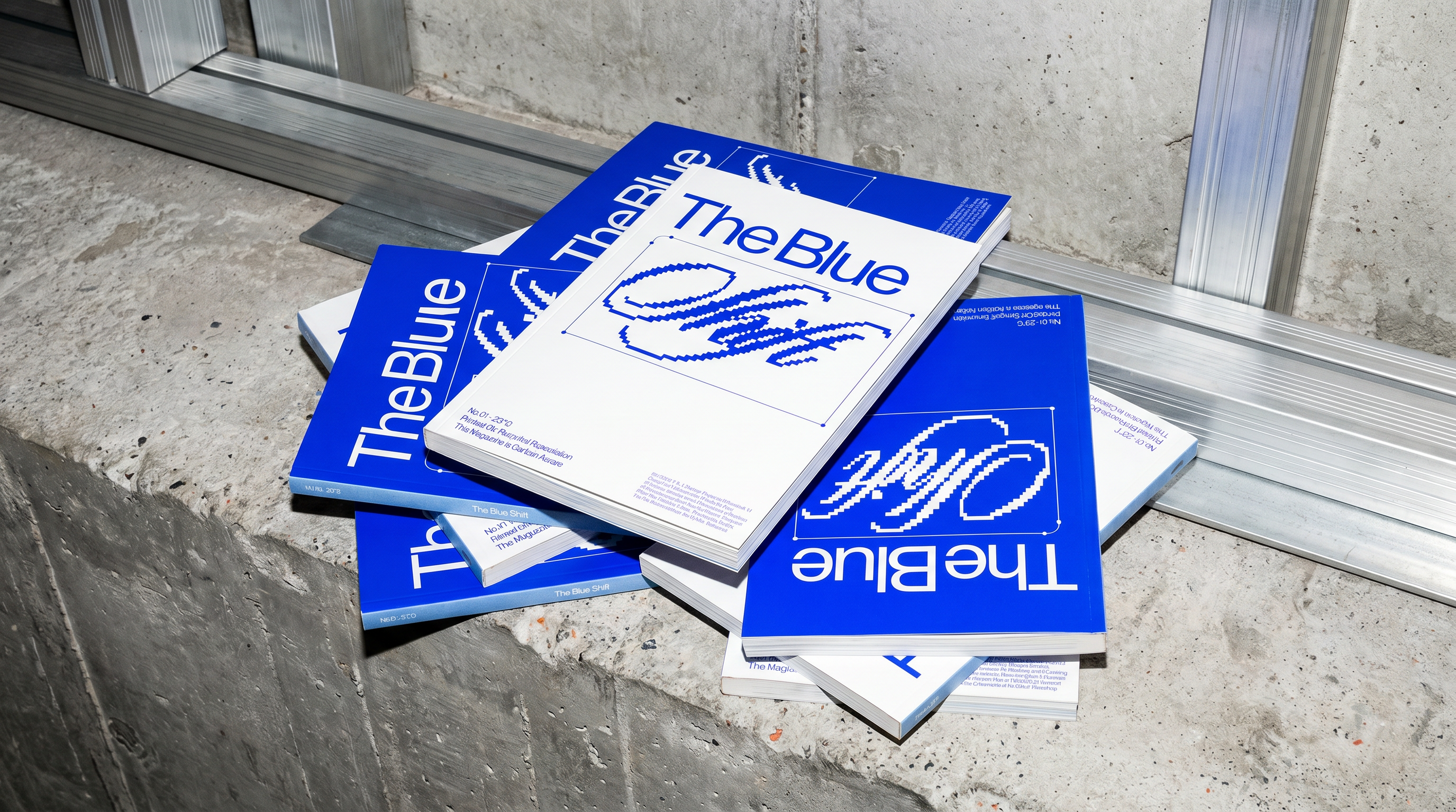 The Blue Shift — Magazine Design & Merchandise