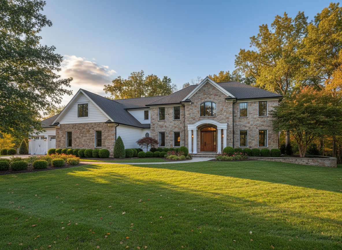 Elegant Stone Colonial in Hershey