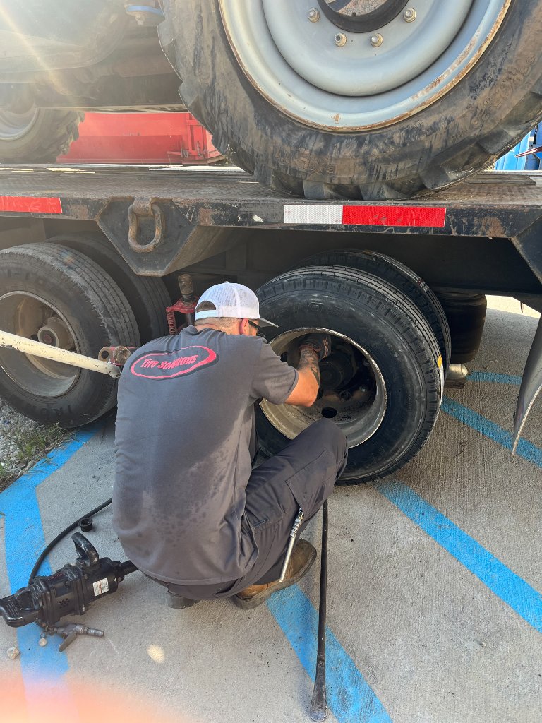 Tire Solutions team in action 5