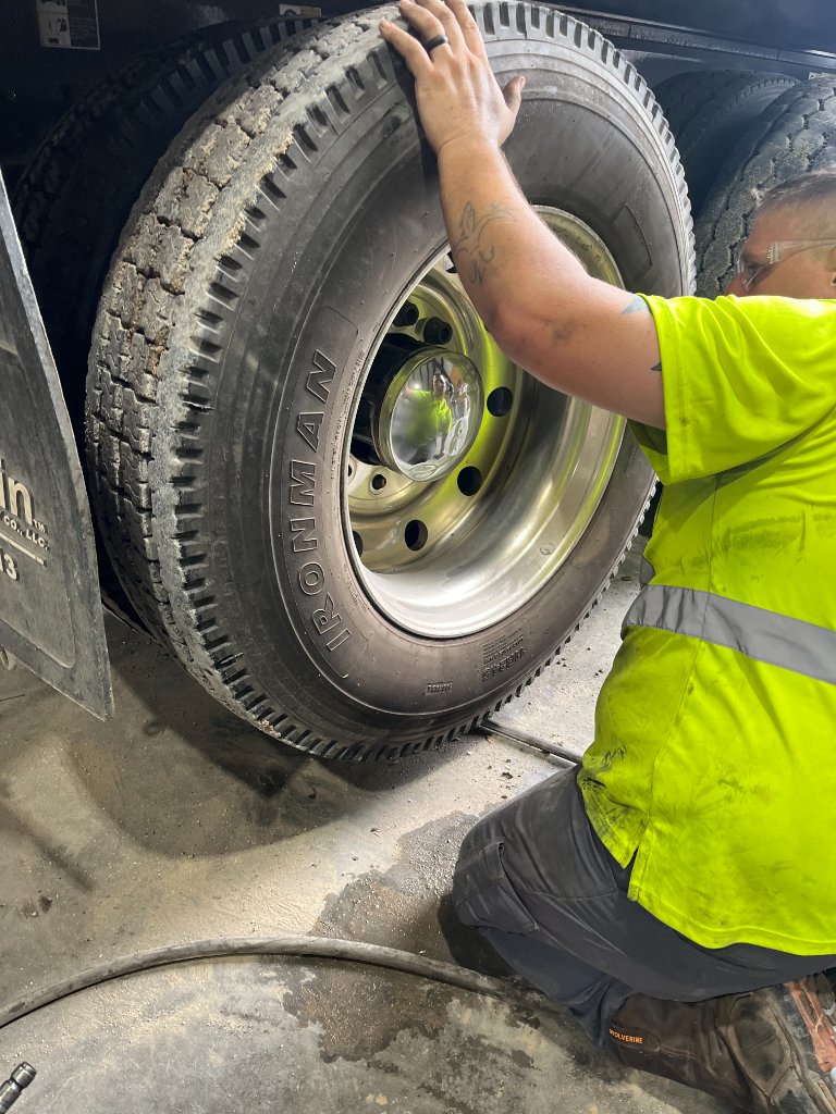 Tire Solutions team in action 4