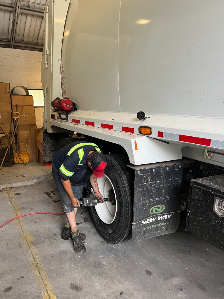 Tire Solutions team in action 1