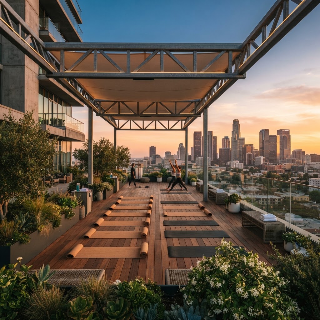 Rooftop Yoga & Stretch Decks