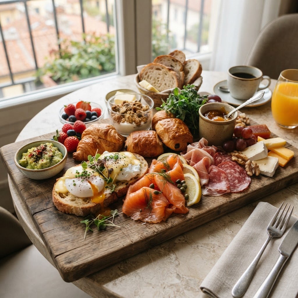 Five-Star Breakfast Board