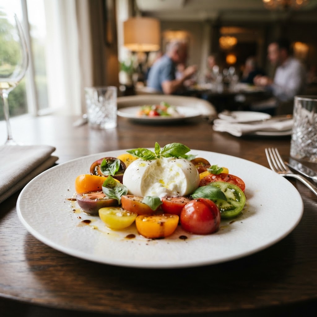 Heritage Tomato & Burrata Salad