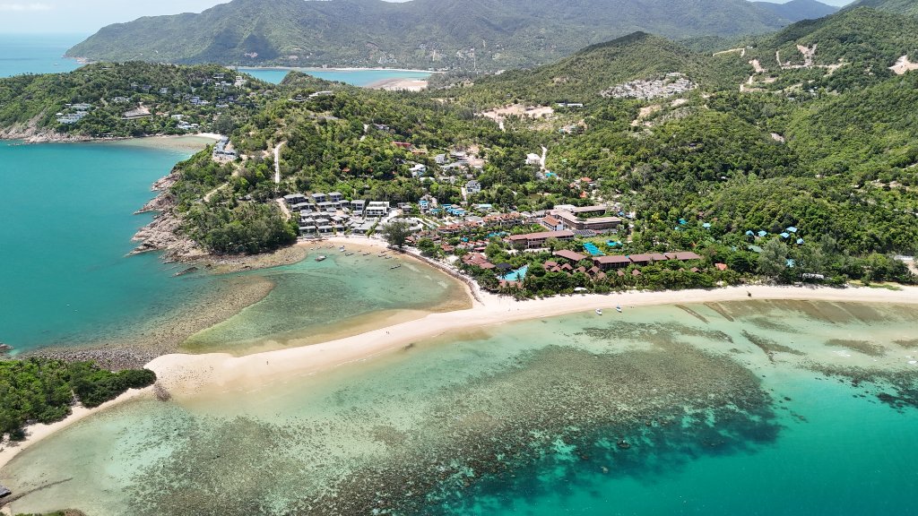 Koh Phangan aerial