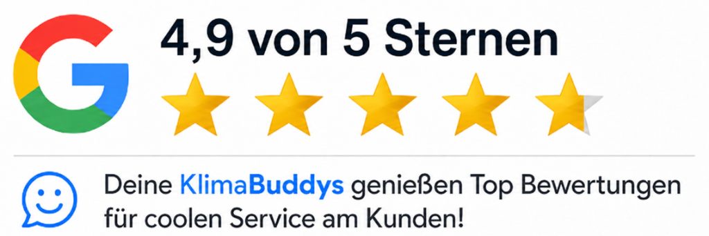 Google Bewertung 4,9 von 5 Sternen