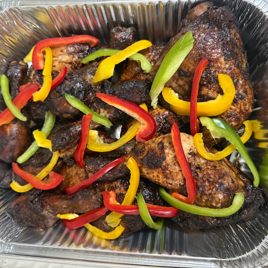 Jerk Chicken Catering Tray