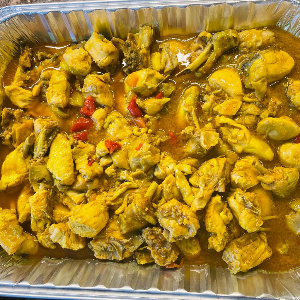 Curried Chicken Catering Tray