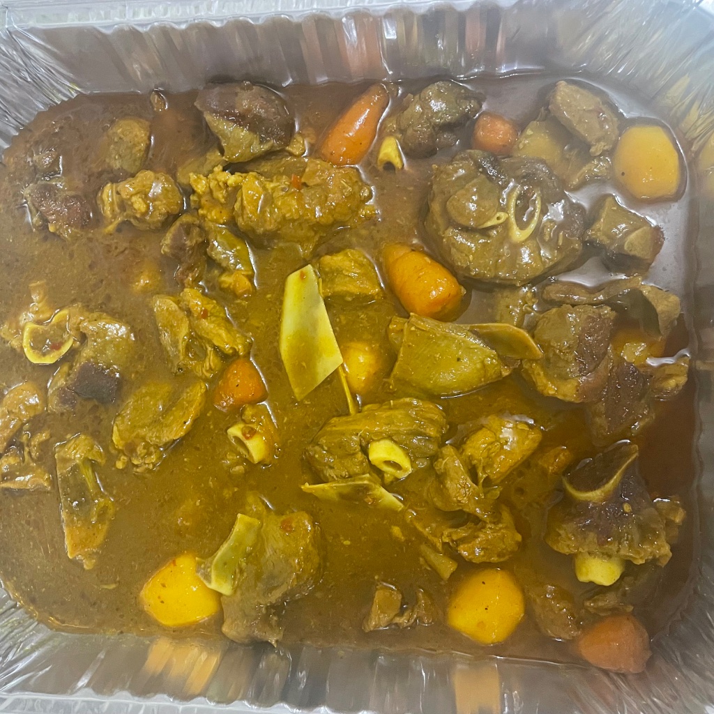 Curried Goat Catering Tray