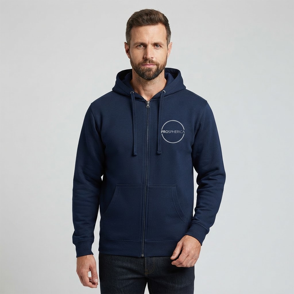 Sudadera Russell Authentic con cremallera