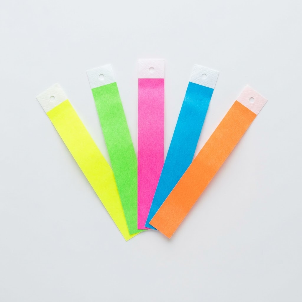 Pulseras Tyvek