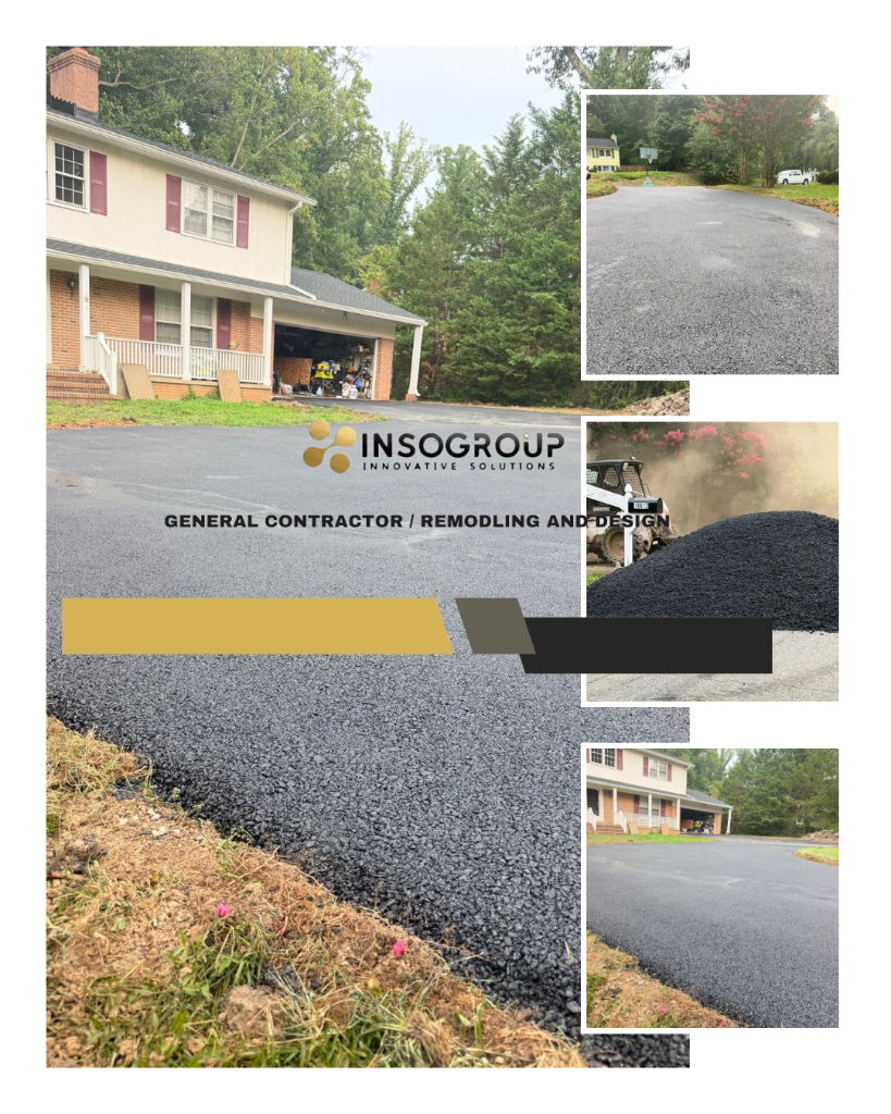 Driveway Pavement Replacement — Full Asphalt Demolition & Repave, Insogroup, Northern Virginia