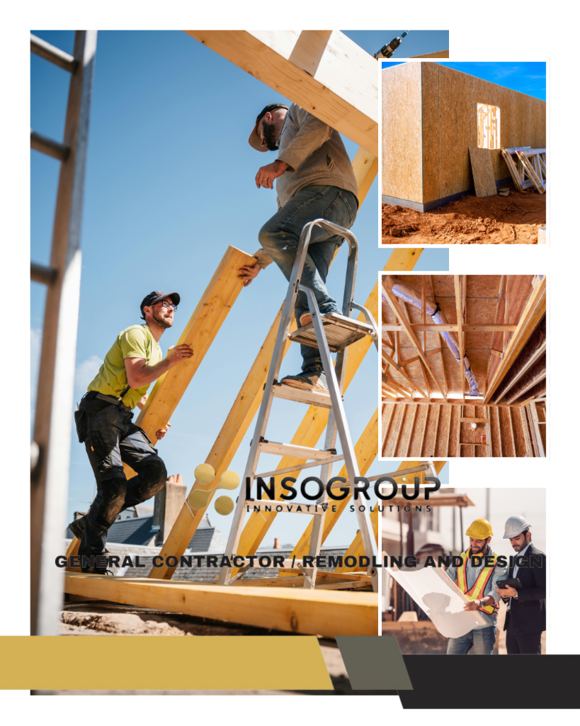 Six-Bedroom Home Wood Framing — Structural Build & OSB Sheathing, Insogroup, Northern Virginia