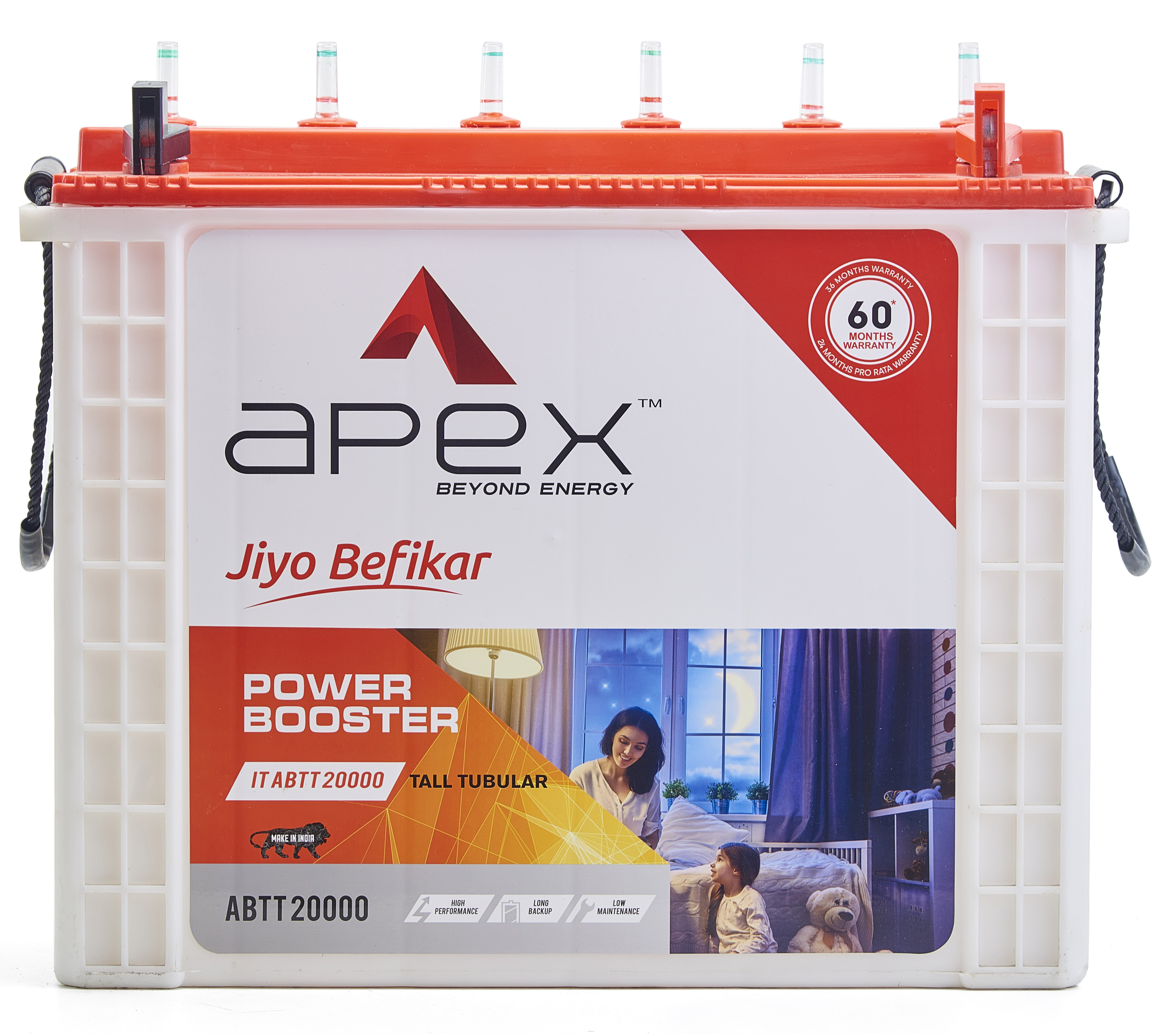 APEX tall tubular battery