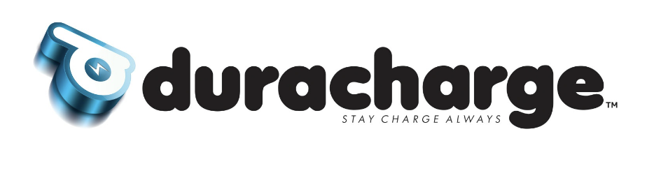 Duracharge logo — Stay Charge Always