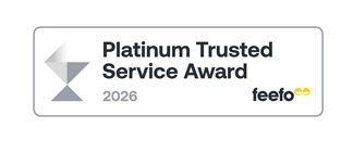 Feefo Platinum Trusted Service Award 2026