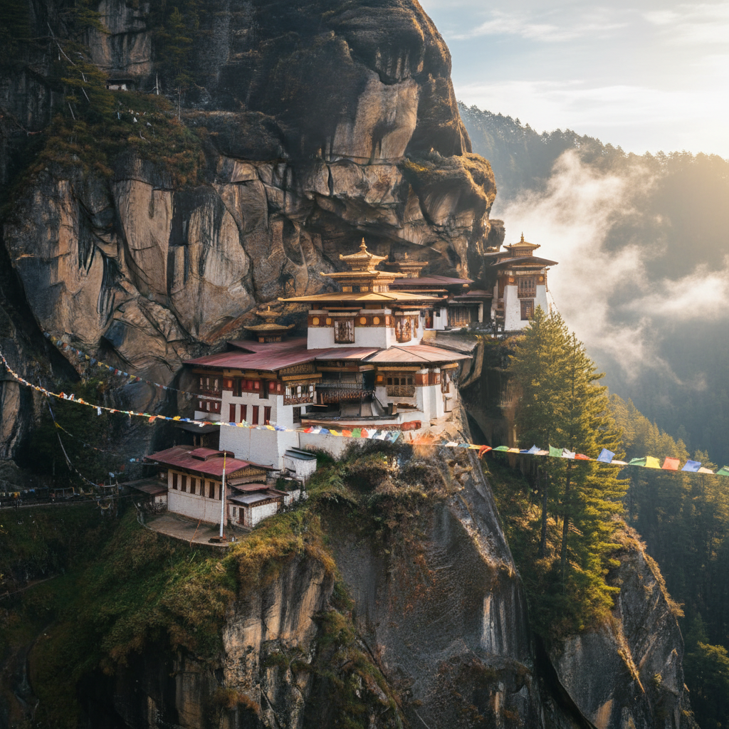 Nepal, Bhutan & India