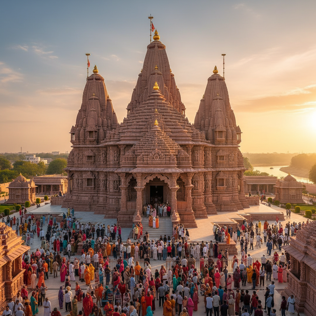 Ayodhya with Mathura, Vrindavan, Govardhan, Prayagraj and Kashi Yatra