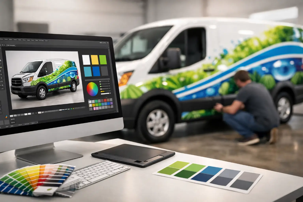 Extract Color Palette from Vehicle Design Concepts