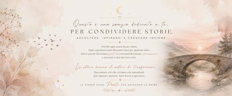 Community — Le storie sono ponti che uniscono le anime