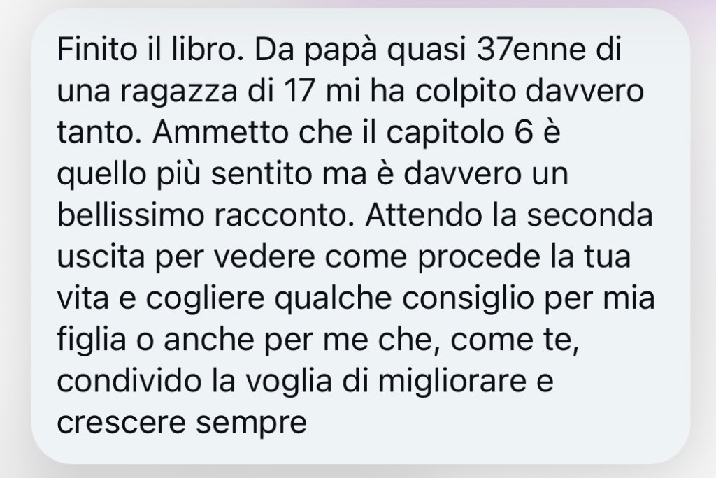 Messaggio di una lettrice