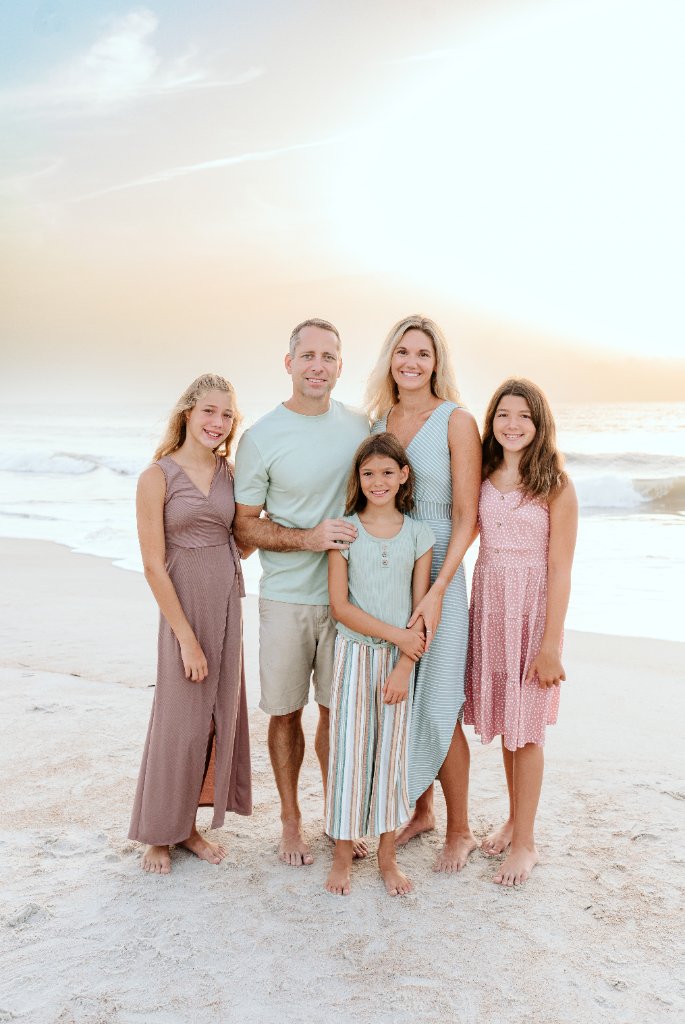 The Revere Family — Jason, Danielle, Rileigh, Skylar, and Irene